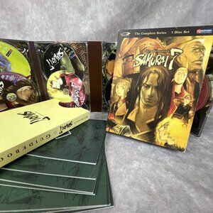 Samurai 7 The Complete Series 7-Disc DVD Box Set art box + guidebooks anime
